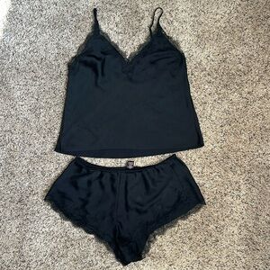 Victoria’s Secret black lace Cami set